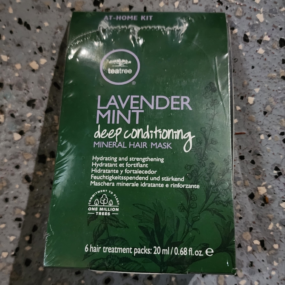 Paul Mitchell Tea Tree Lavender Mint Deep Conditioning Mineral Hair Mask X 6